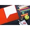 Gold Seal 2 Pkt Plastic Extra Heavyweight Folders Portfolio, High Sheen Reflective Finish, Orange, 12PK 86317 - alternate 3